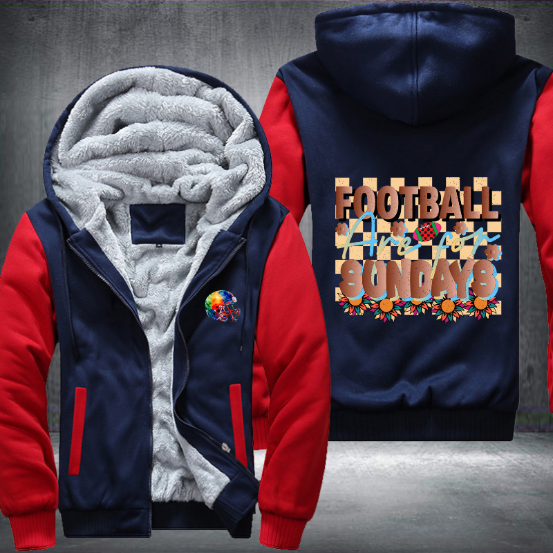 Football Sundays Fleece Hoodies Jacket