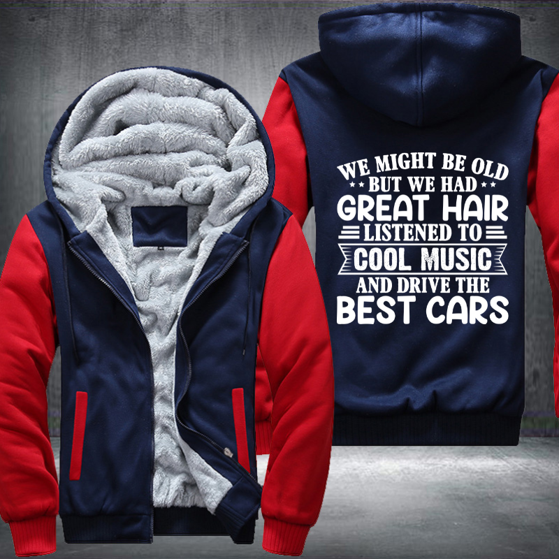 Listened To Cool Music And Drive The Cars Fleece Hoodies Jacket