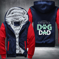 Dog Dad Fleece Hoodies Jacket