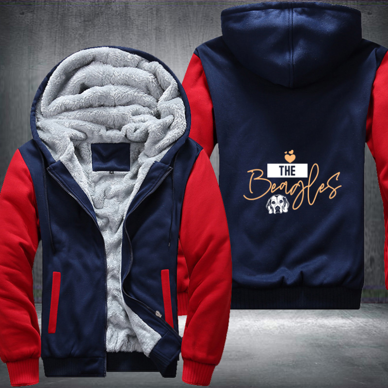 the beagles Fleece Hoodies Jacket