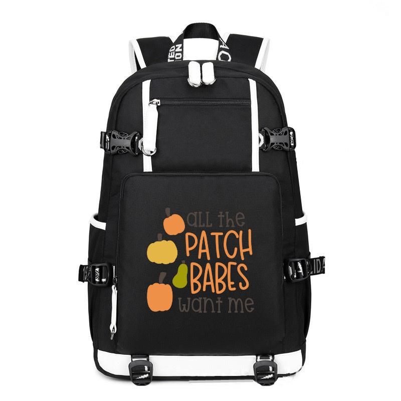 All The Patch Babes Want Me printing Canvas Backpack