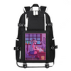 Anime Japanese The Cute Girl Do Homework printing Canvas Backpack