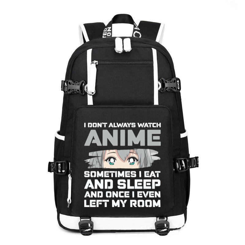 Anime Gift For Teen Girls Boy printing Canvas Backpack