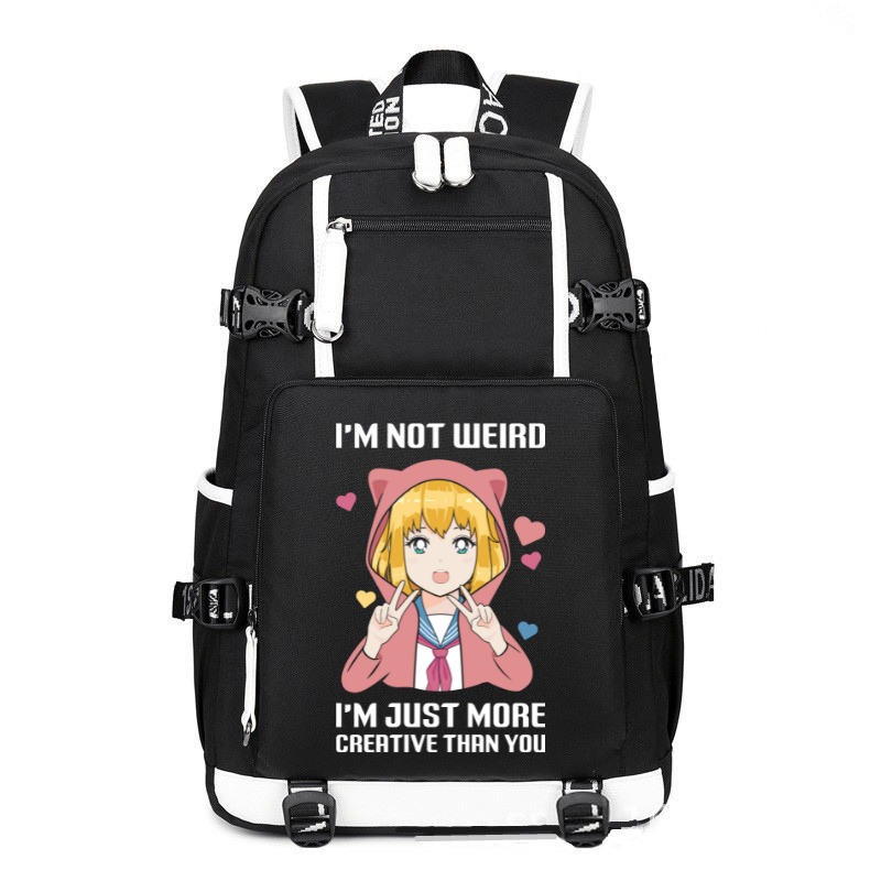 Anime Gift For Anime Lovers Otaku printing Canvas Backpack
