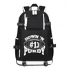 Down'N Purdy 13 printing Canvas Backpack