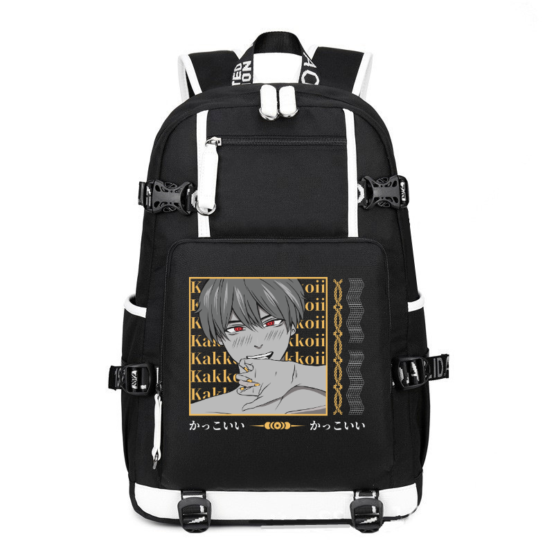 Anime Japanese Streetwear Kakkoii printing Canvas Backpack