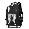 Walking Dead Wing Printing Canvas Backpack
