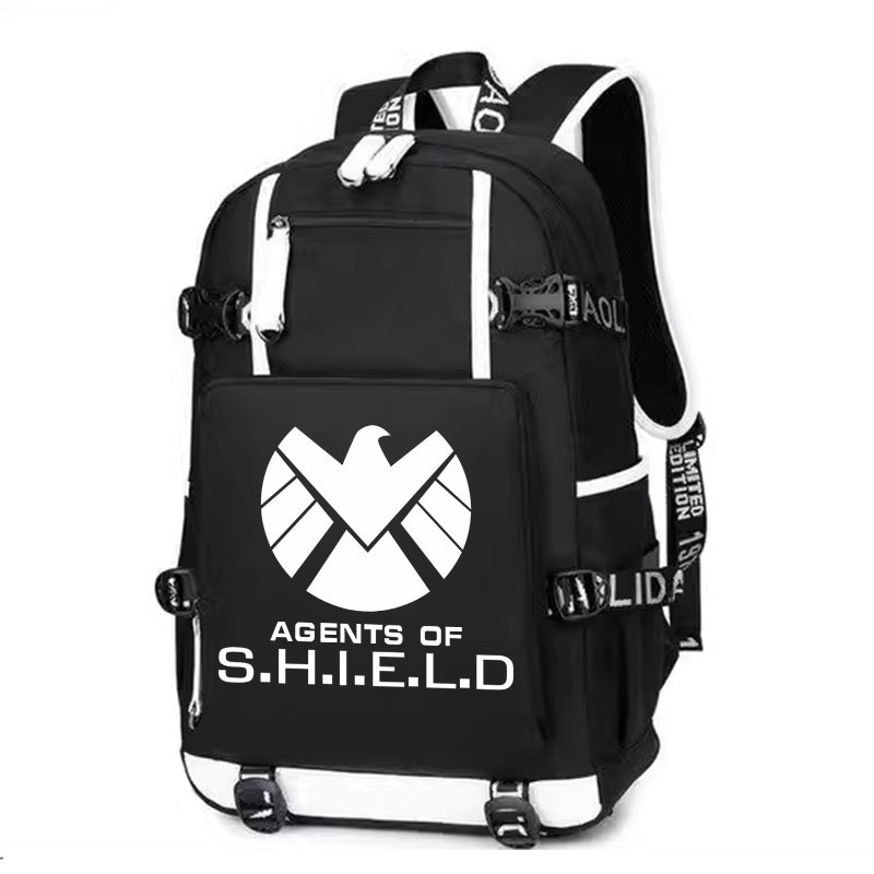 Agents Of SHIELD Printing Canvas Backpack