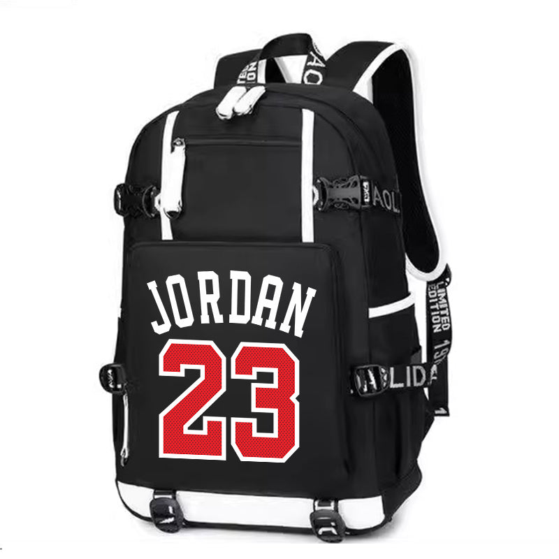 Jordan23 Printing Canvas Backpack
