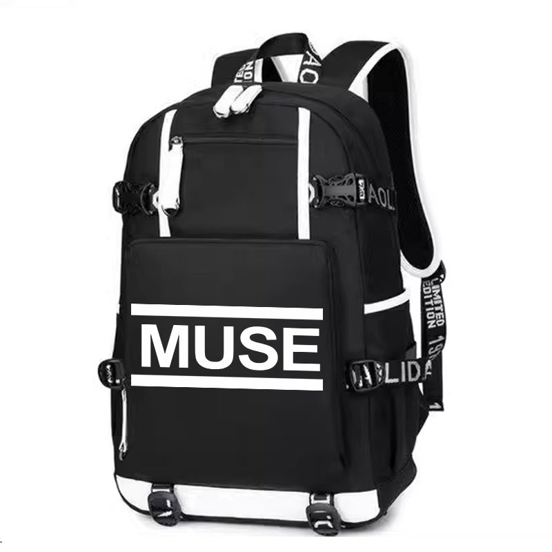 Muse Printing Canvas Backpack