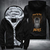 Skull bad to the bone Fleece Hoodies Jacket