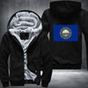 Flag of New Hampshire Fleece Hoodies Jacket