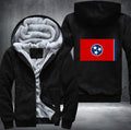 Flag of Tennessee Fleece Hoodies Jacket