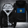 Flag of Vermont Fleece Hoodies Jacket