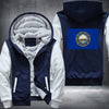Flag of New Hampshire Fleece Hoodies Jacket