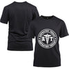 RT Respiratory Therapist Cotton Black Short Sleeve T-Shirt