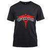 QC Lab tech Cotton Black Short Sleeve T-Shirt