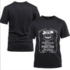 Jeep Perfection Cotton Black Short Sleeve T-Shirt