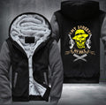 Skull my street my rule Fleece Hoodies Jacket