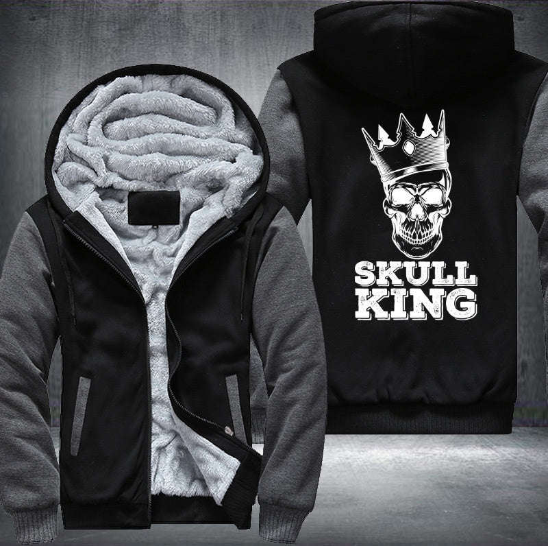 Skull Kings Fleece Hoodies Jacket