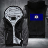 Flag of Kentucky Fleece Hoodies Jacket