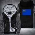 Flag of Nevada Fleece Hoodies Jacket