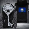 Flag of New Hampshire Fleece Hoodies Jacket