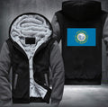 Flag of South Dakota Fleece Hoodies Jacket