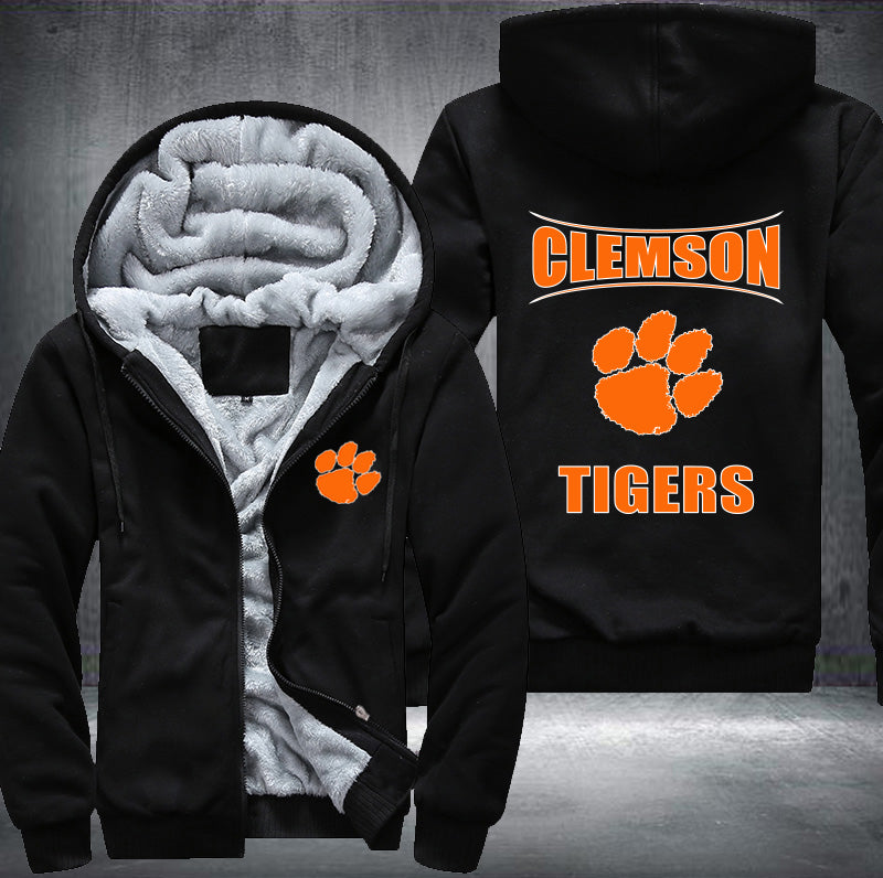 Clemson Tigers Fleece Hoodies Jacket