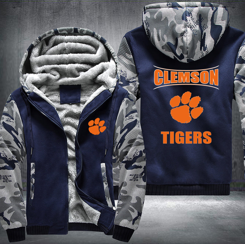 Clemson Tigers Fleece Hoodies Jacket
