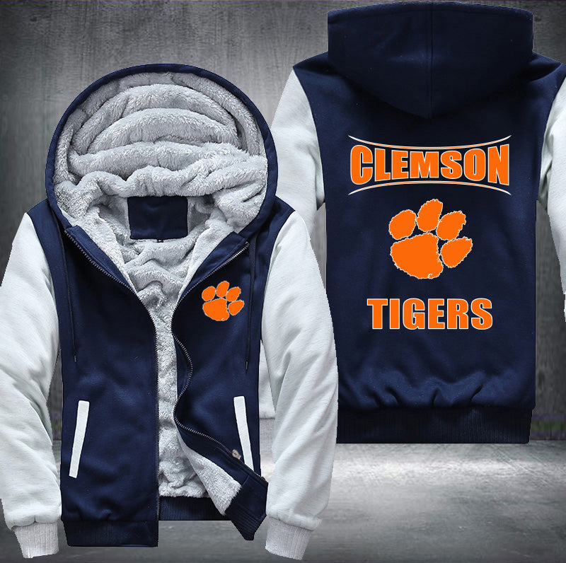 Clemson Tigers Fleece Hoodies Jacket