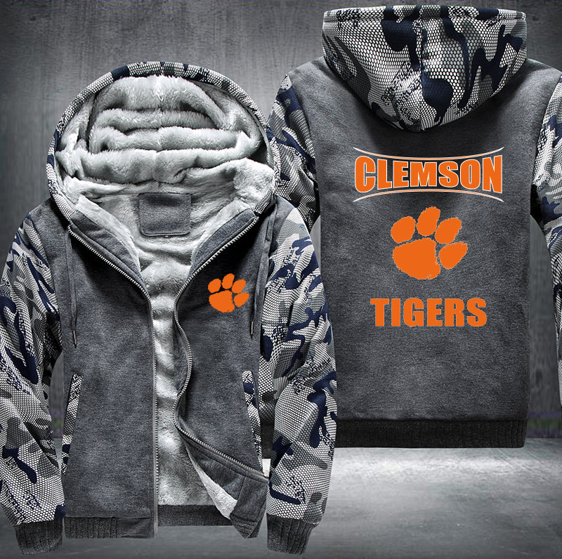 Clemson Tigers Fleece Hoodies Jacket