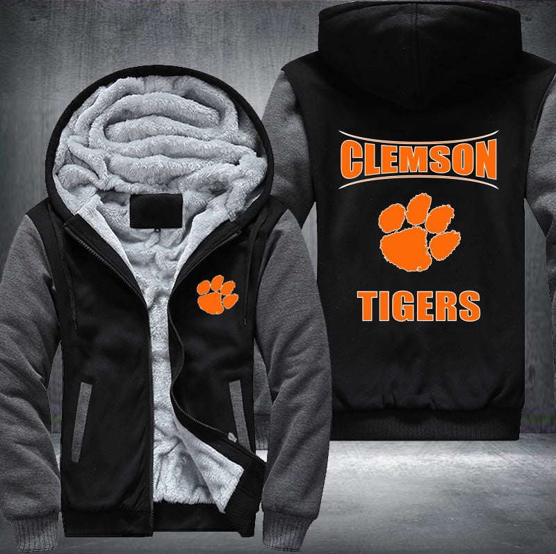 Clemson Tigers Fleece Hoodies Jacket