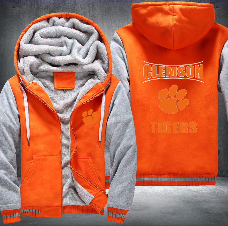 Clemson Tigers Fleece Hoodies Jacket