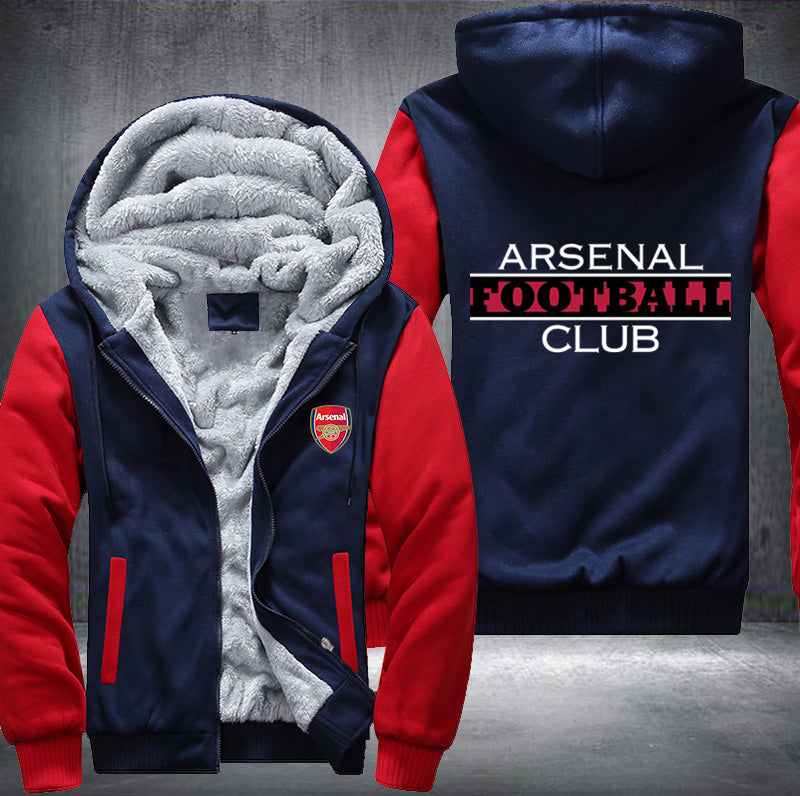 Arsenal Football Club Fleece Hoodies Jacket