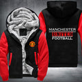 Manchester United Football Fleece Hoodies Jacket