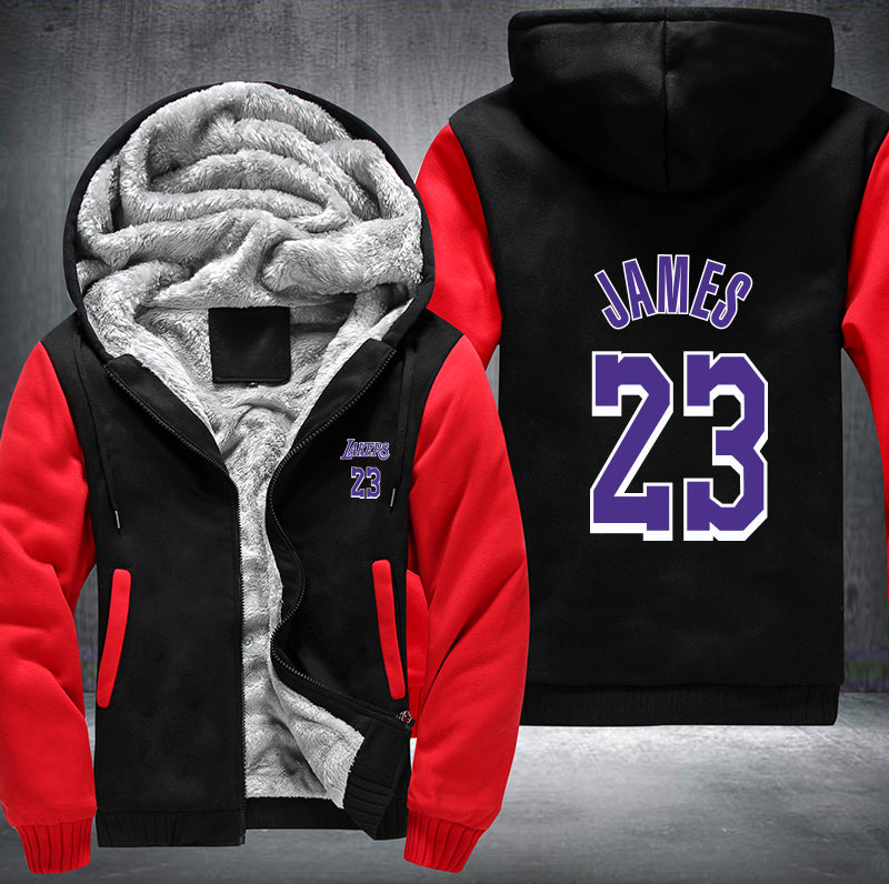 James 23 Fleece Hoodies Jacket