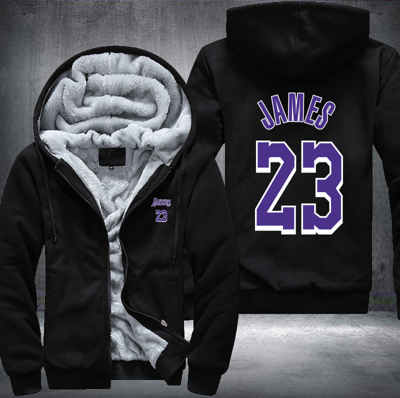 James 23 Fleece Hoodies Jacket