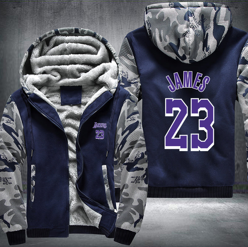 James 23 Fleece Hoodies Jacket