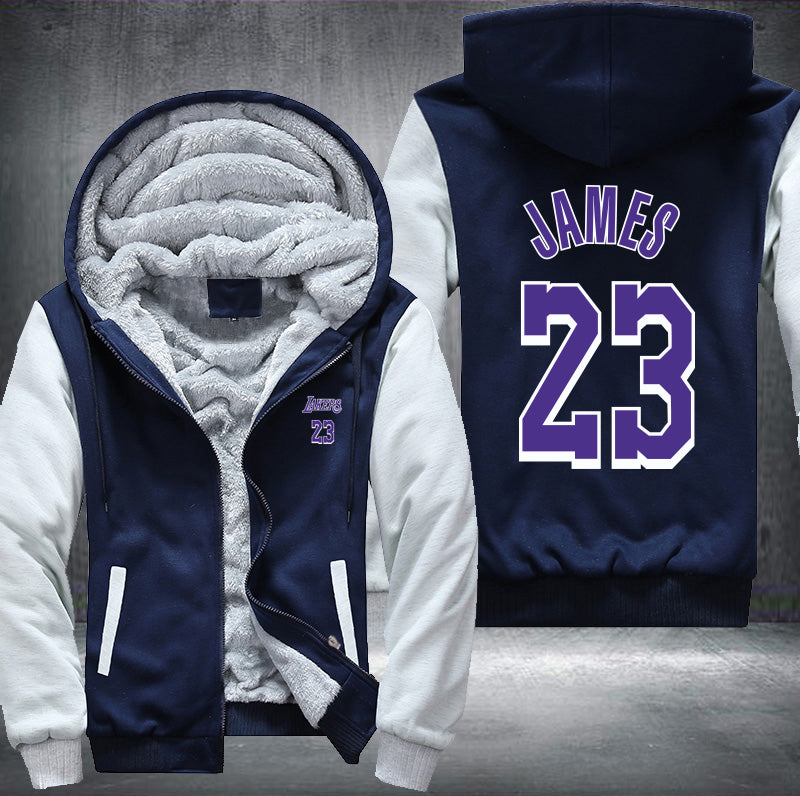 James 23 Fleece Hoodies Jacket