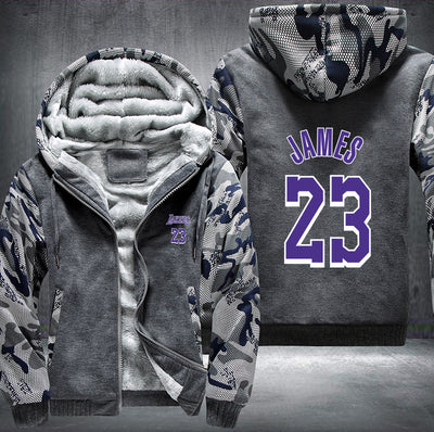 James 23 Fleece Hoodies Jacket