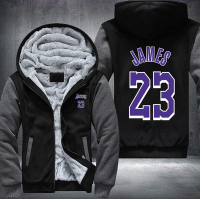 James 23 Fleece Hoodies Jacket