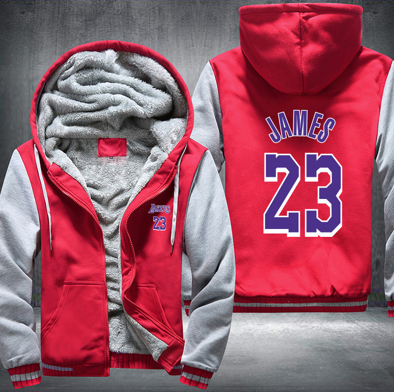 James 23 Fleece Hoodies Jacket