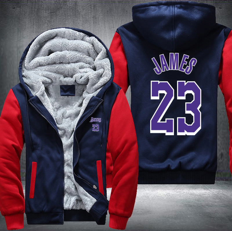 James 23 Fleece Hoodies Jacket