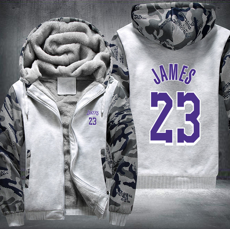 James 23 Fleece Hoodies Jacket