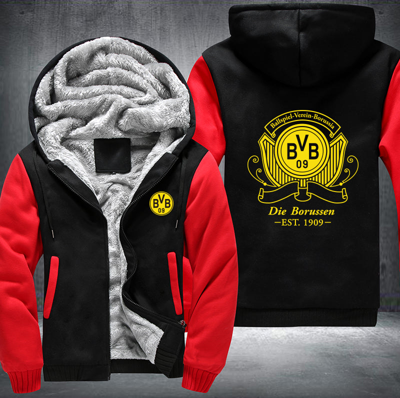 Die Borussen est 1909 Fleece Hoodies Jacket