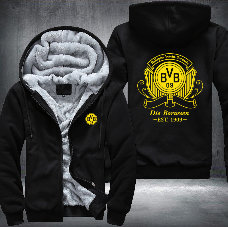 Die Borussen est 1909 Fleece Hoodies Jacket