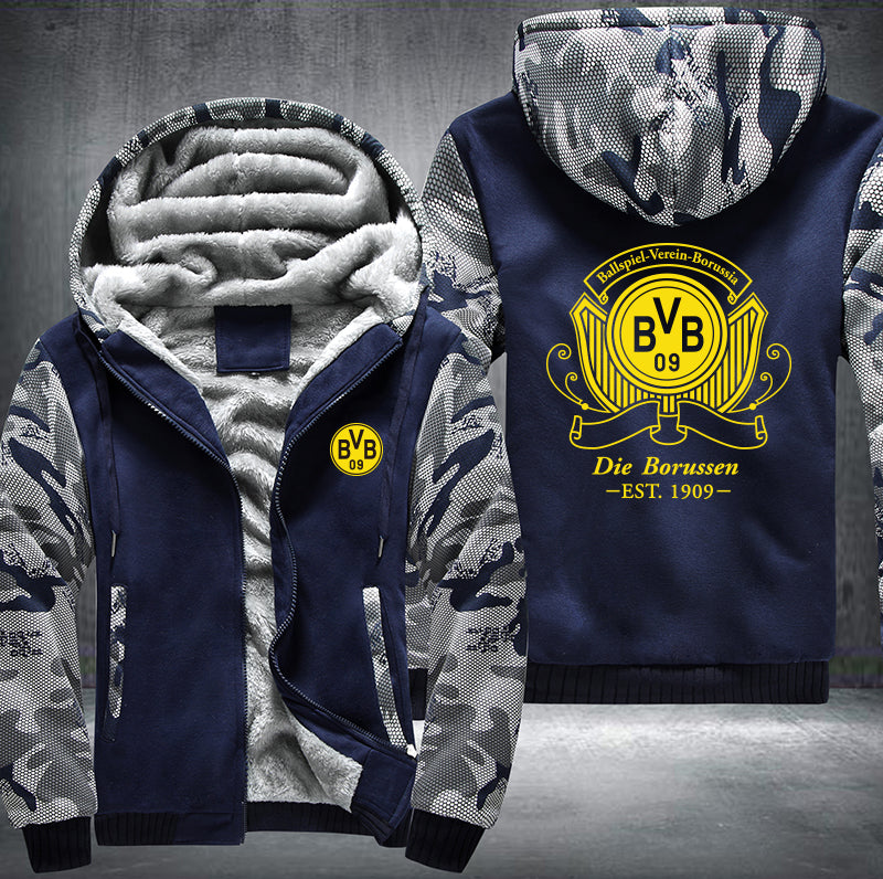 Die Borussen est 1909 Fleece Hoodies Jacket