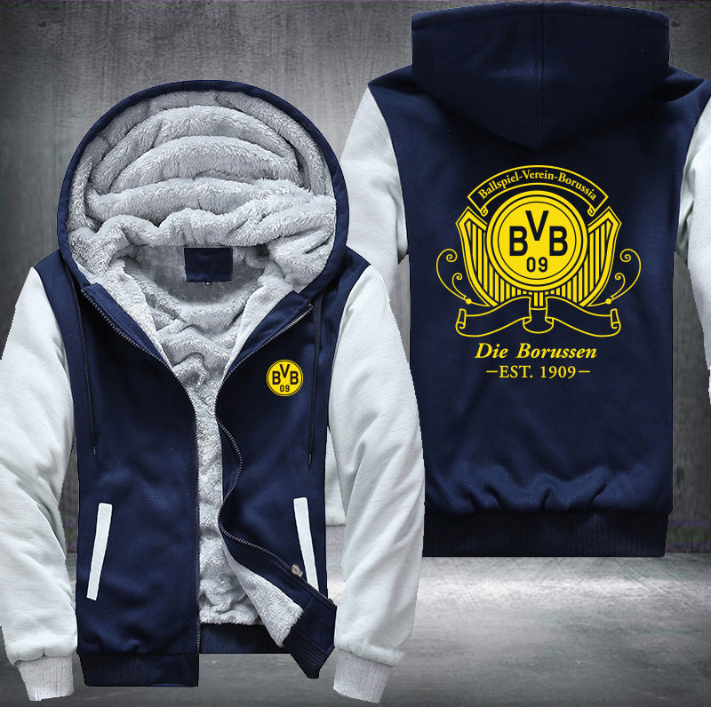 Die Borussen est 1909 Fleece Hoodies Jacket