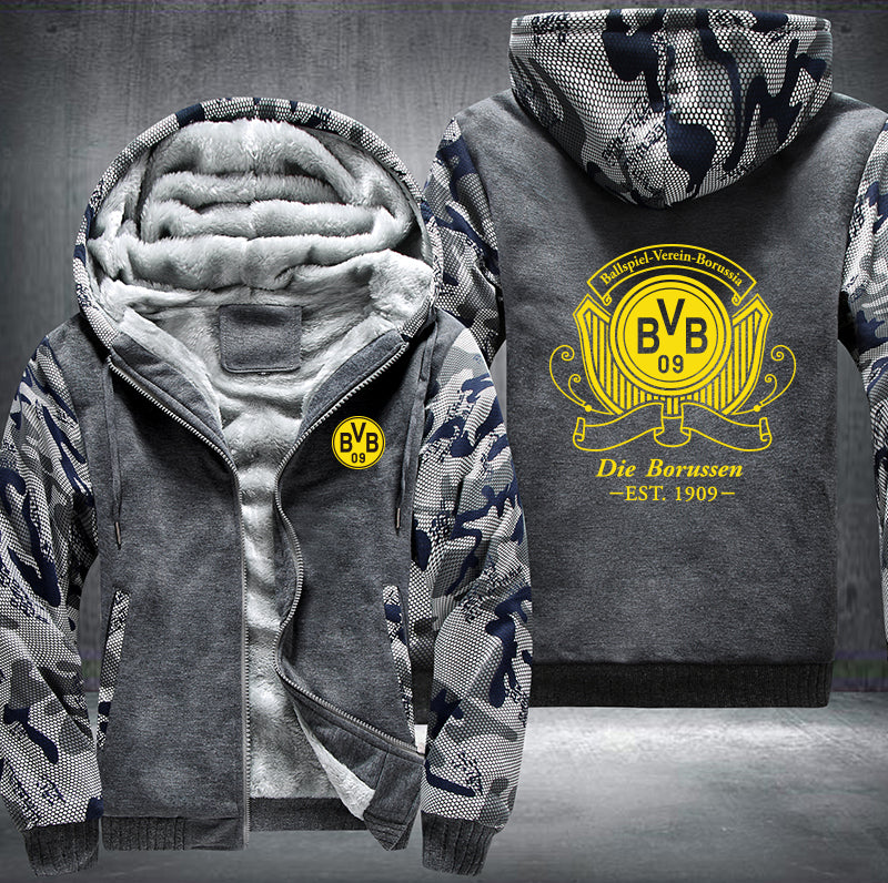 Die Borussen est 1909 Fleece Hoodies Jacket